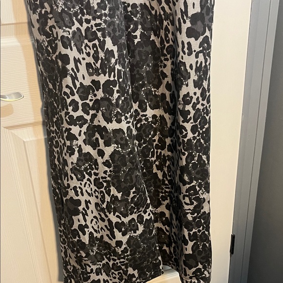 Cider Black and White Animal Print Jumpsuit - Picture 3 of 6